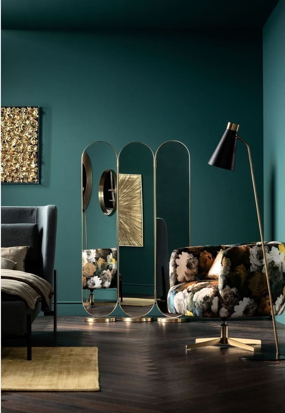 Spiegel Staand Curve 106x166cm Kare Design Spiegel 84248