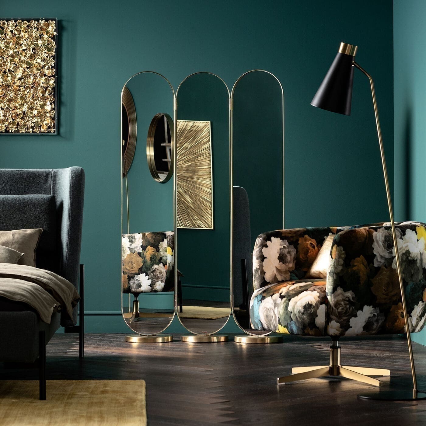 Spiegel Staand Curve 106x166cm Kare Design Spiegel 84248