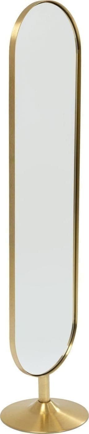Spiegel Staand Curve Brass 40x170cm Kare Design Spiegel 85924