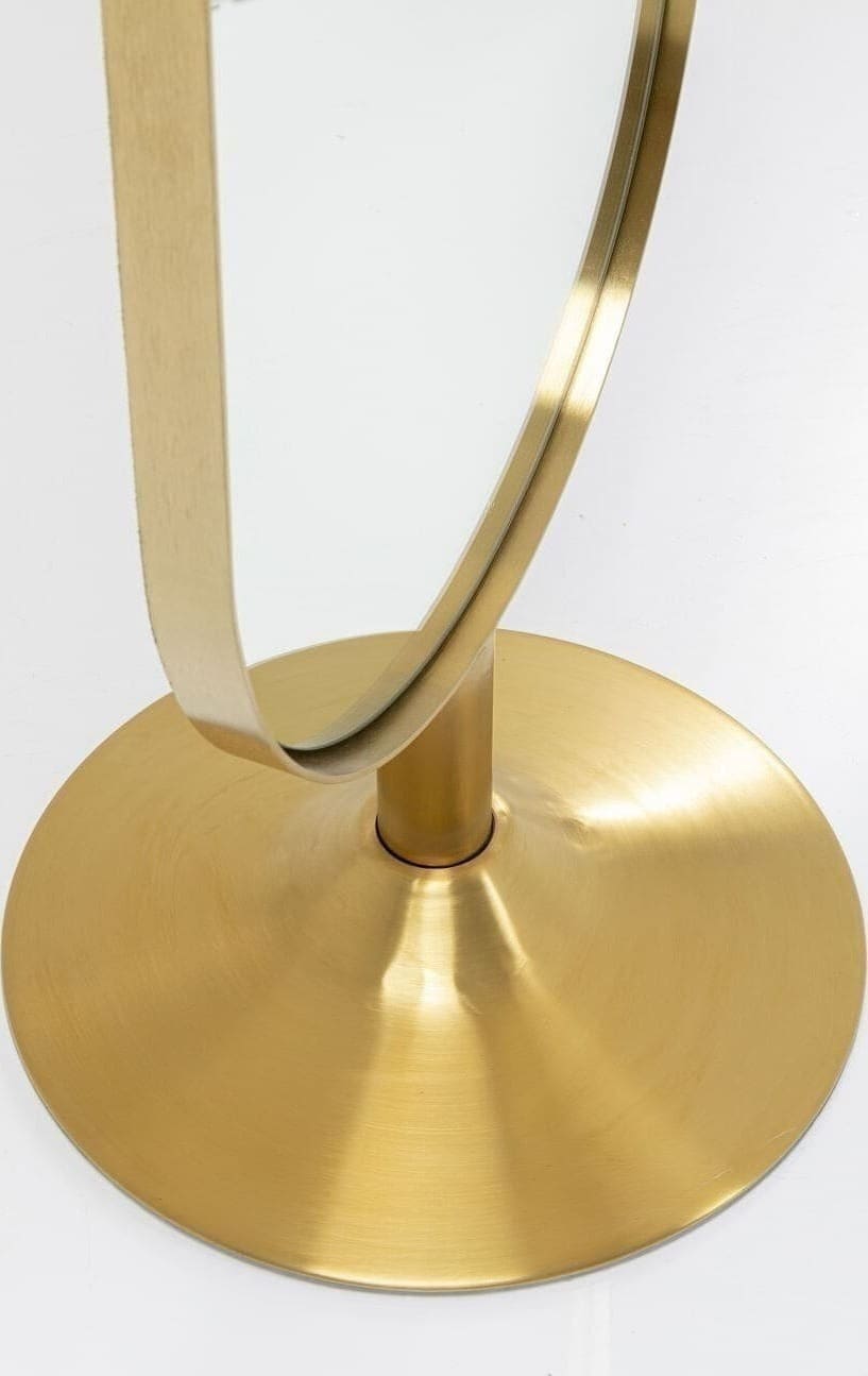 Spiegel Staand Curve Brass 40x170cm Kare Design Spiegel 85924