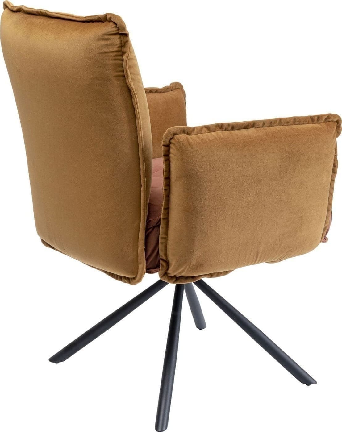 Swivel Armstoel Chelsea Brown Kare Design Armstoel 85770