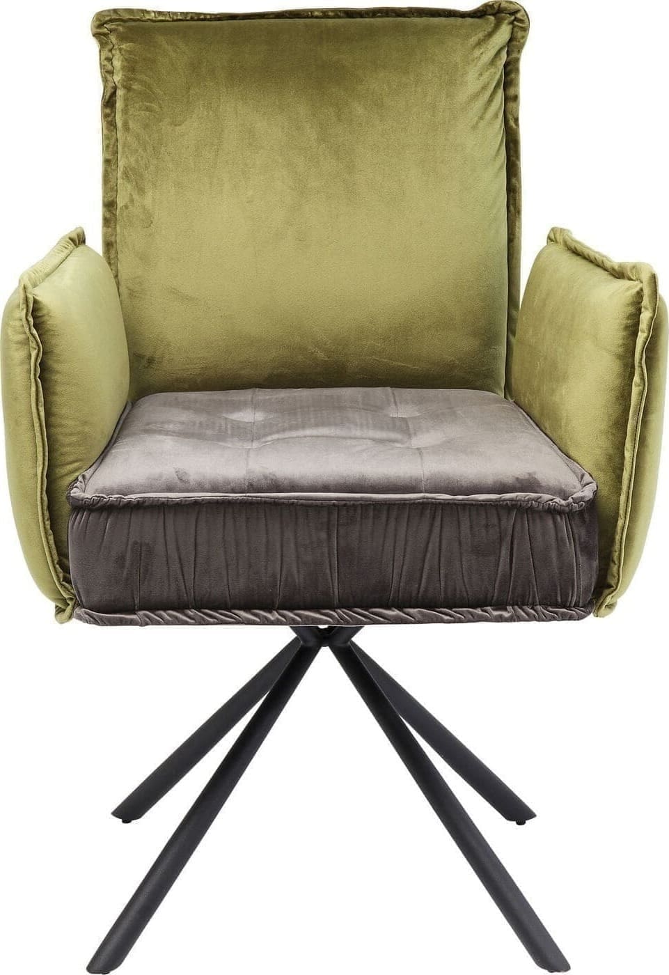 Swivel Armstoel Chelsea Green Kare Design Armstoel 83544
