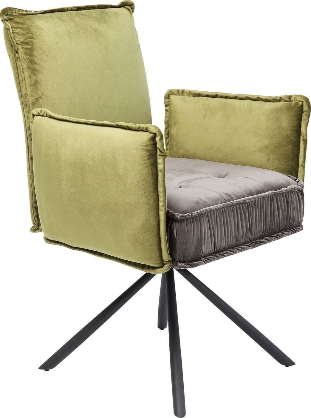 Swivel Armstoel Chelsea Green Kare Design Armstoel 83544