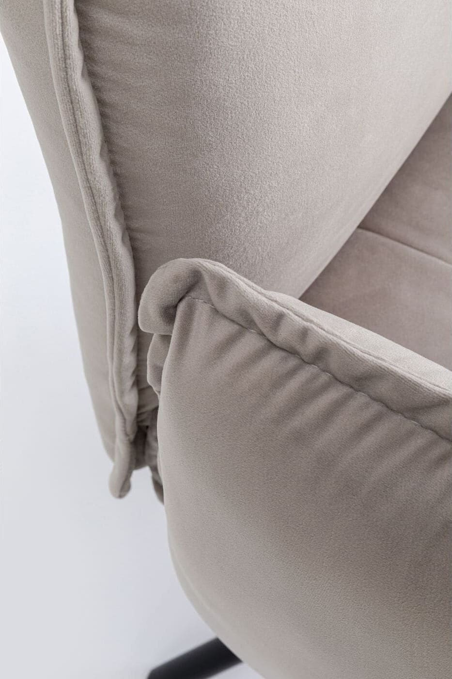 Swivel Armstoel Chelsea Grey Kare Design Armstoel 85769