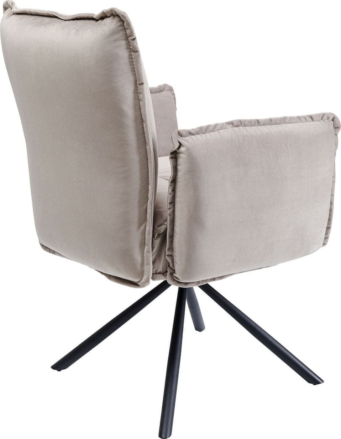 Swivel Armstoel Chelsea Grey Kare Design Armstoel 85769