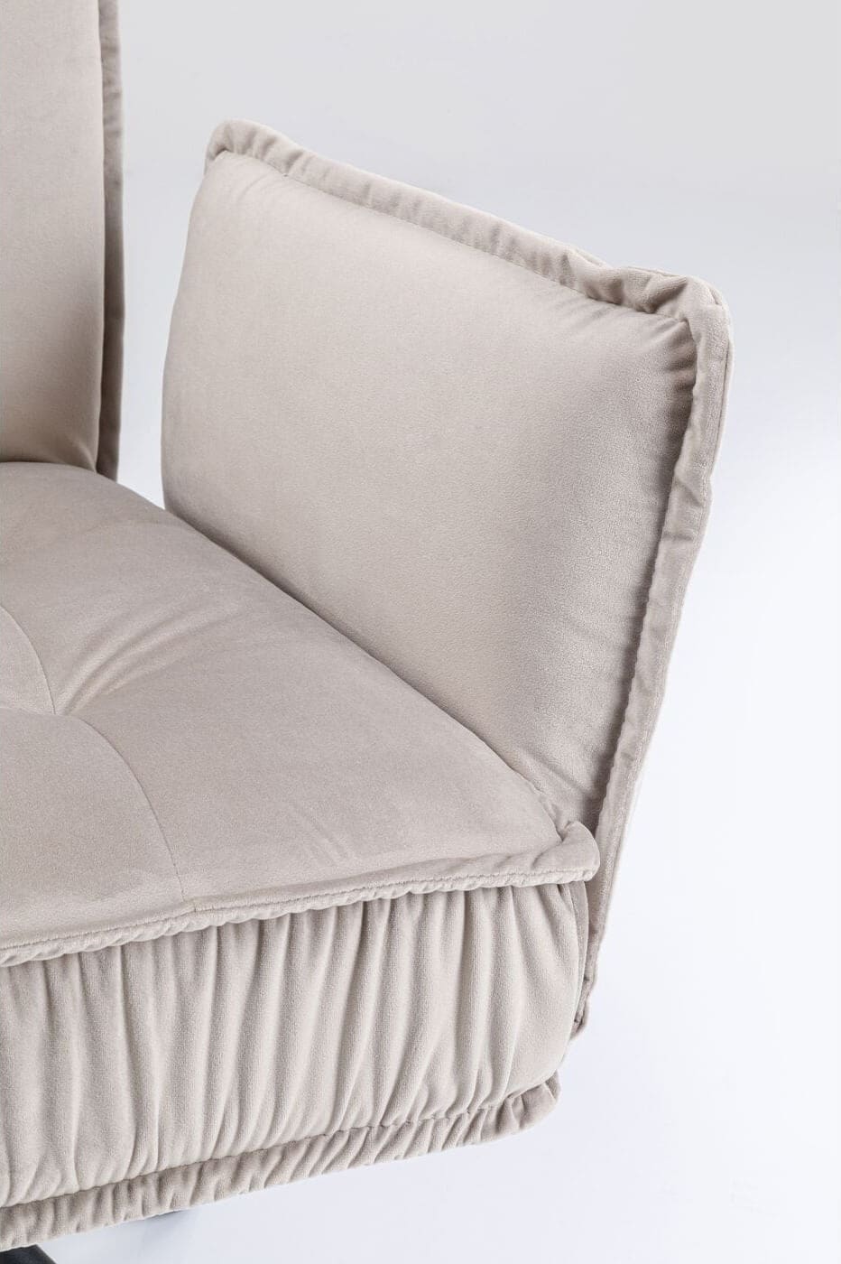 Swivel Armstoel Chelsea Grey Kare Design Armstoel 85769