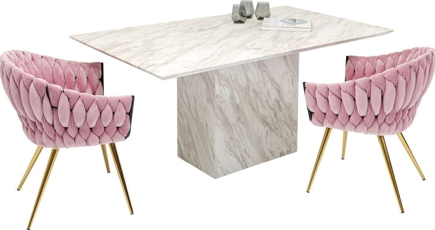 Tafel Artistico Marble 160x90 Kare Design Eettafel 85001