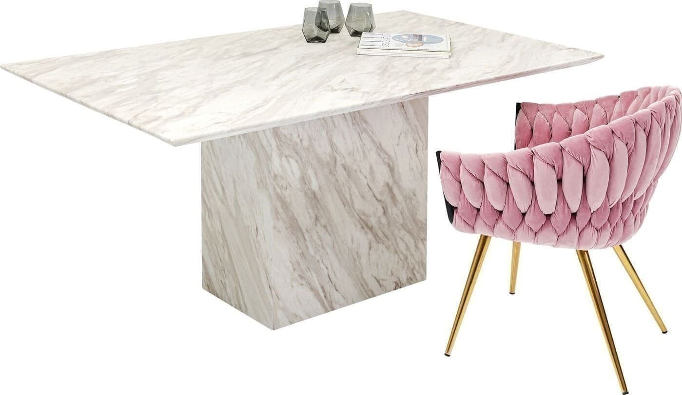 Tafel Artistico Marble 160x90 Kare Design Eettafel 85001