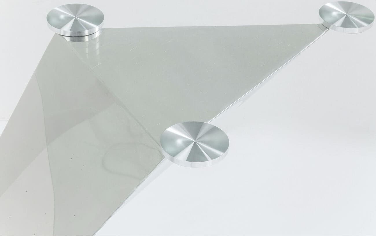 Tafel Gloria Chrome 200x100cm Kare Design Eettafel 81924