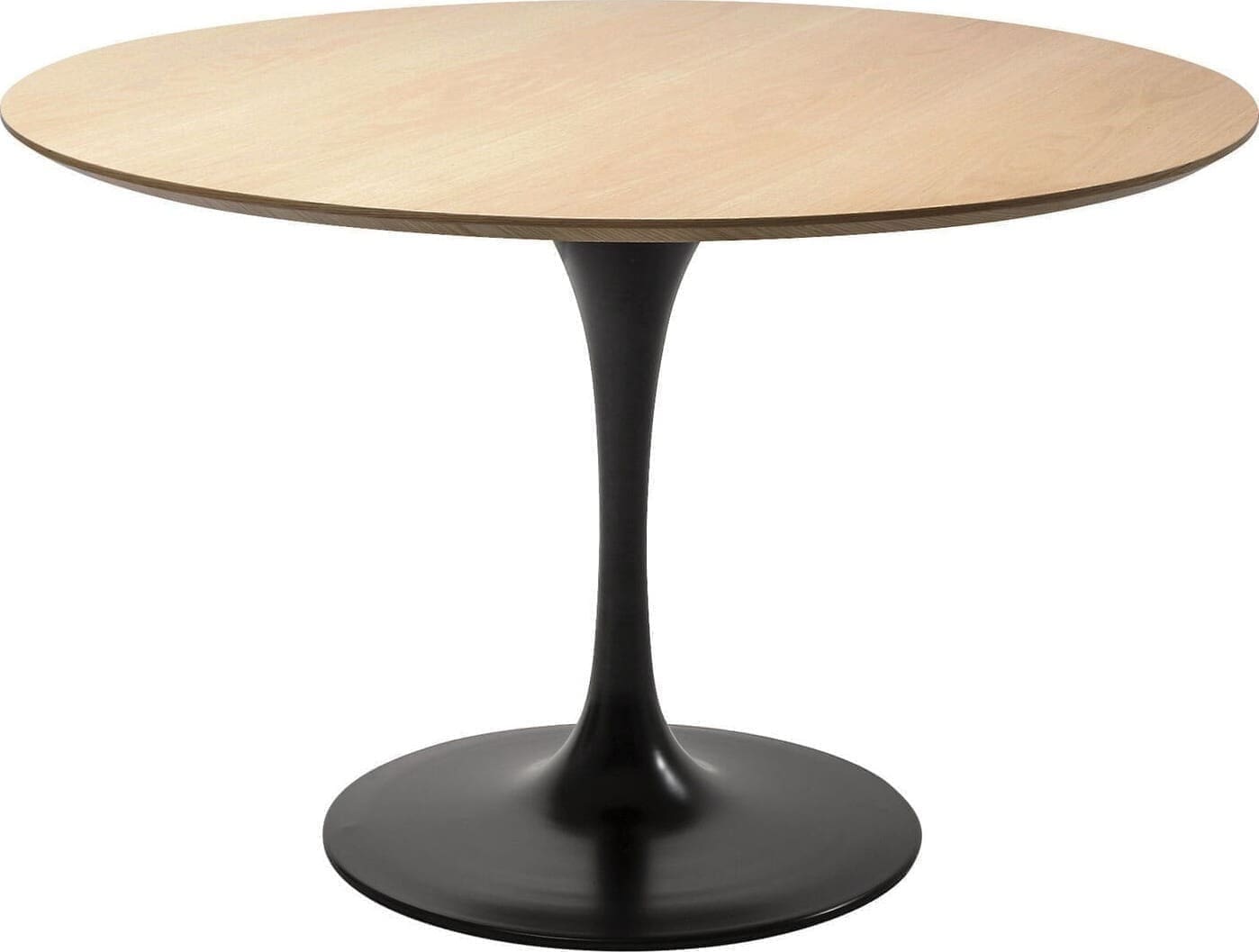 Tafel Invitation Set Oak Black Ø120cm Kare Design Eettafel 84406
