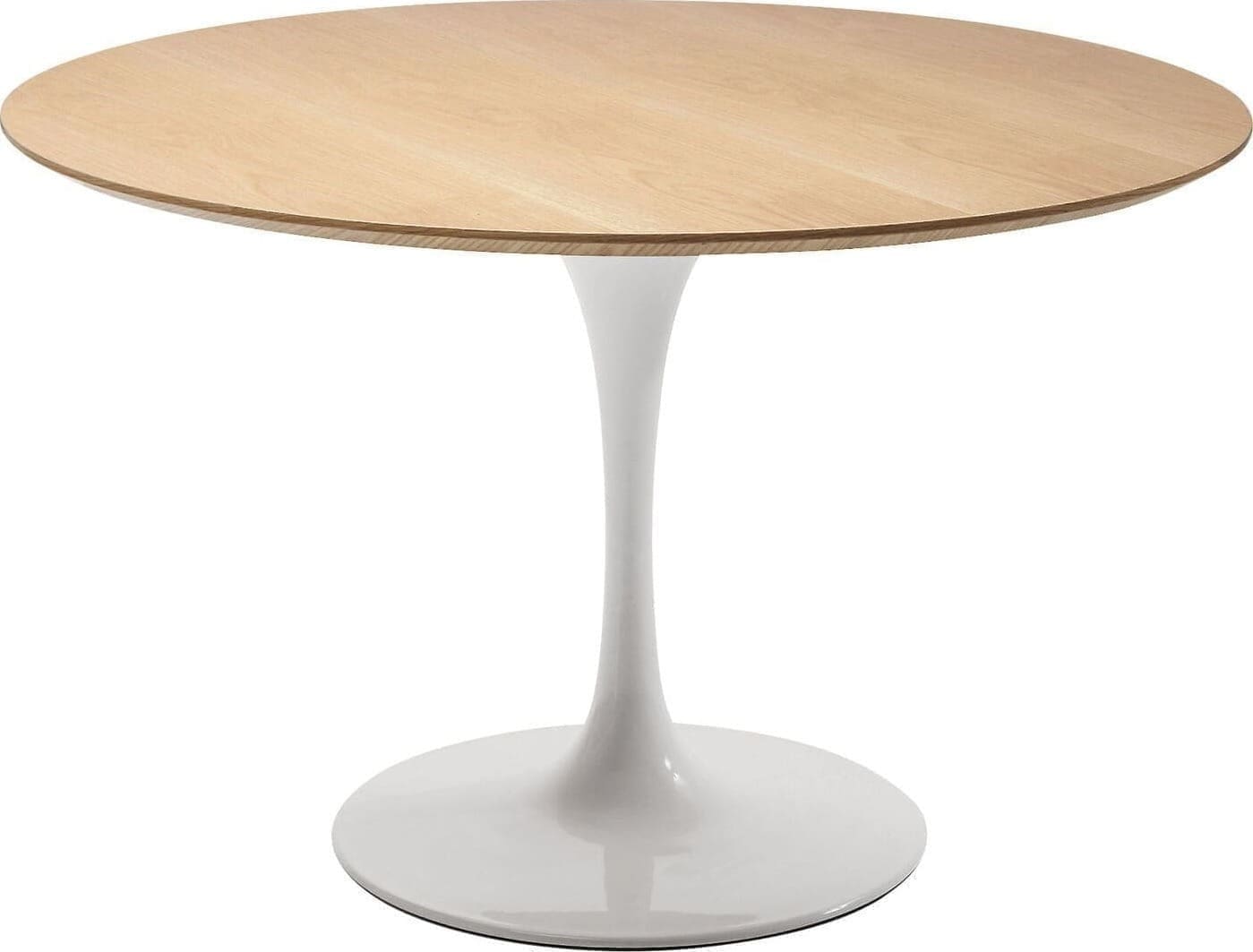 Tafel Invitation Set Oak White Ø120cm Kare Design Eettafel 84401