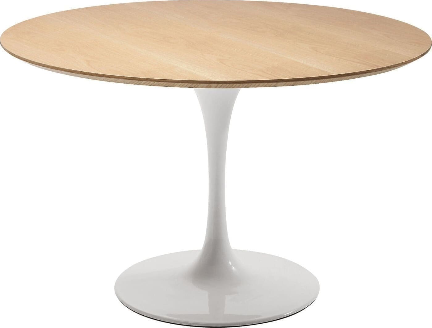 Tafel Invitation Set Oak White Ø120cm Kare Design Eettafel 84401