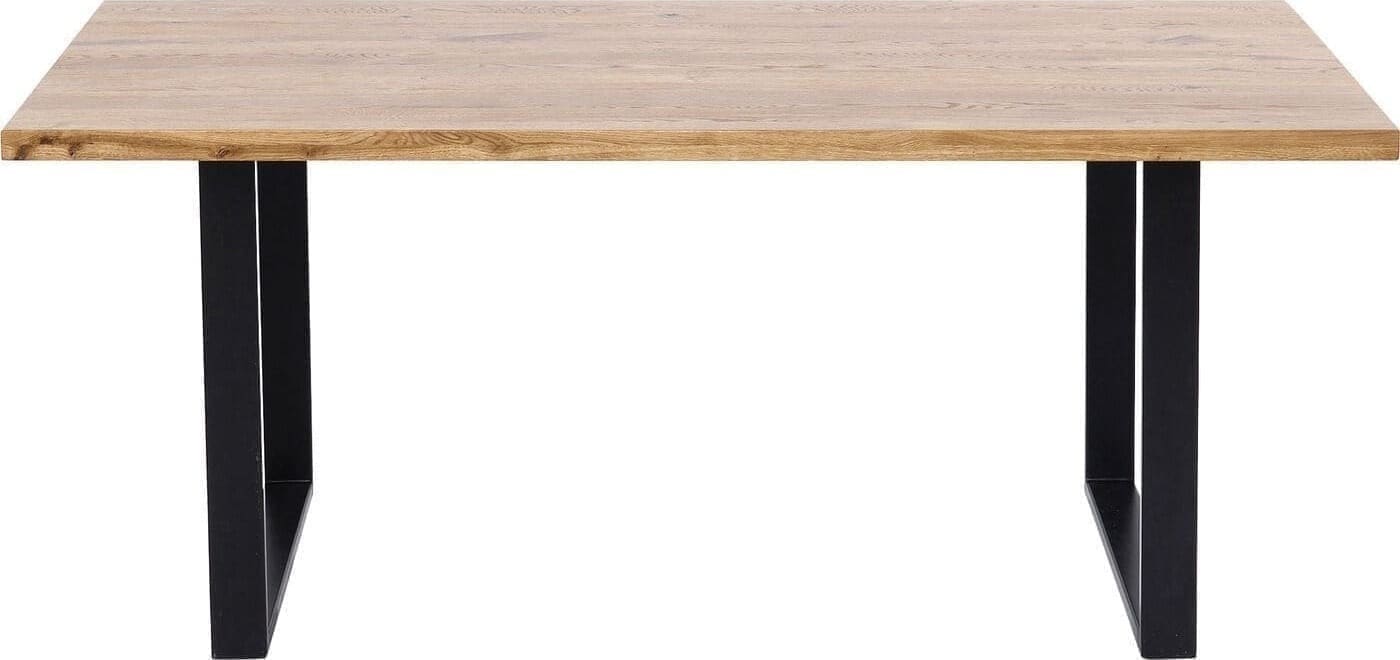 Tafel Jackie Oak Black 160x80 Kare Design Eettafel 84589