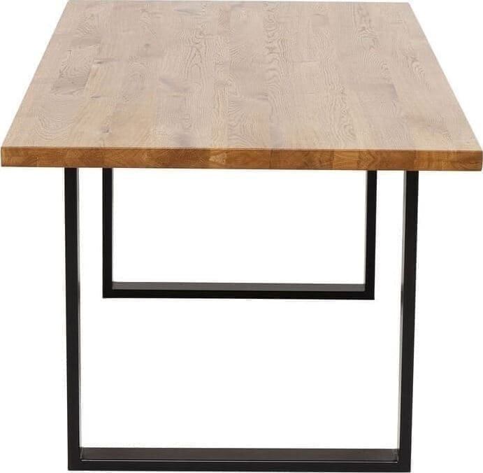 Tafel Jackie Oak Black 160x80 Kare Design Eettafel 84589