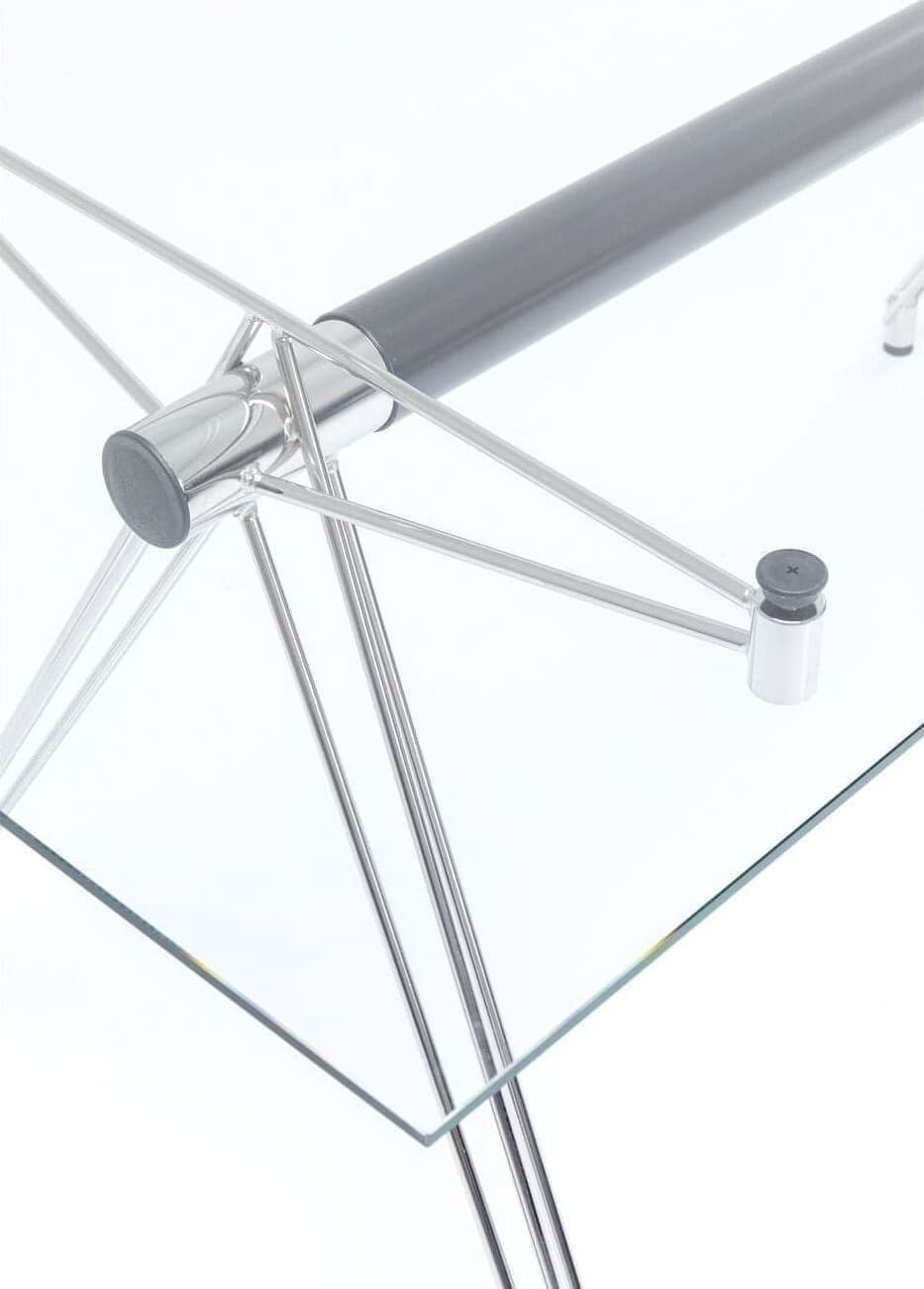 Tafel Officia Tempered Glass 160x80 cm Kare Design Eettafel 9162