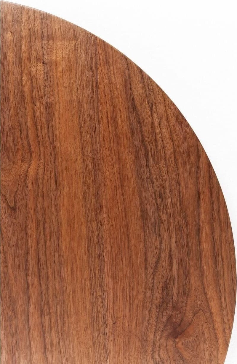 Tafel Schickeria Walnut Black Ø80cm Kare Design Eettafel 86793