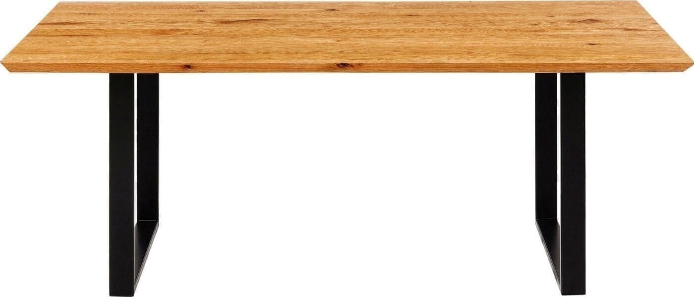 Tafel Symphony Oak Black 180x90 Kare Design Eettafel 84599