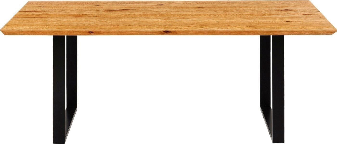 Tafel Symphony Oak Black 200x100 Kare Design Eettafel 84603