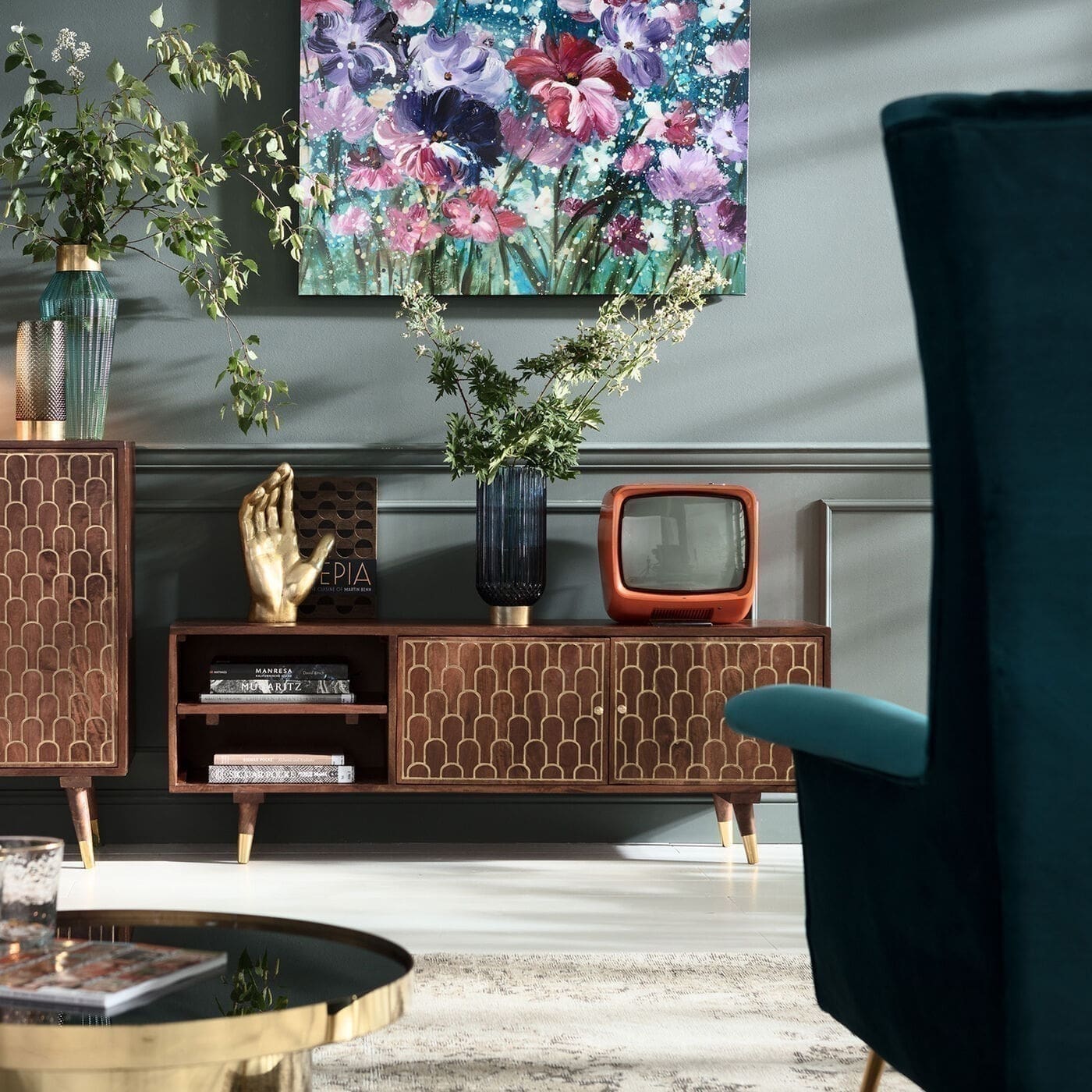 Tv-dressoir Muskat Kare Design Tv-meubel|Tv-dressoir 83365