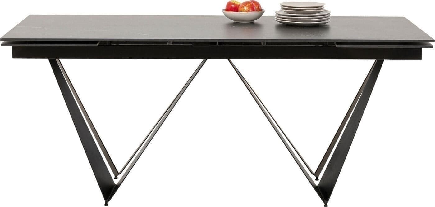 Uitschuiftafel Sandra 180(40+40)x90cm Kare Design Uitschuiftafel 86630