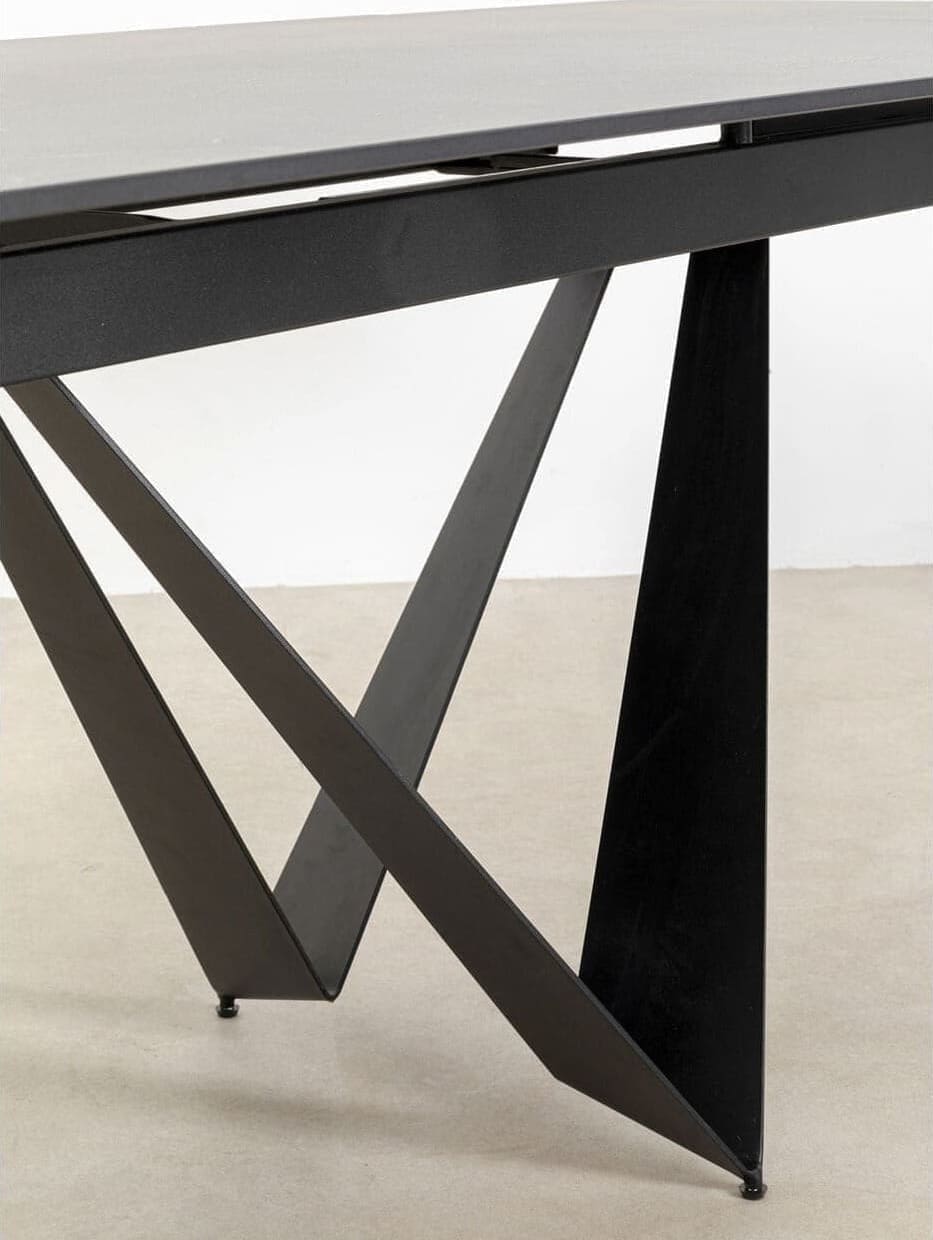Uitschuiftafel Sandra 180(40+40)x90cm Kare Design Uitschuiftafel 86630