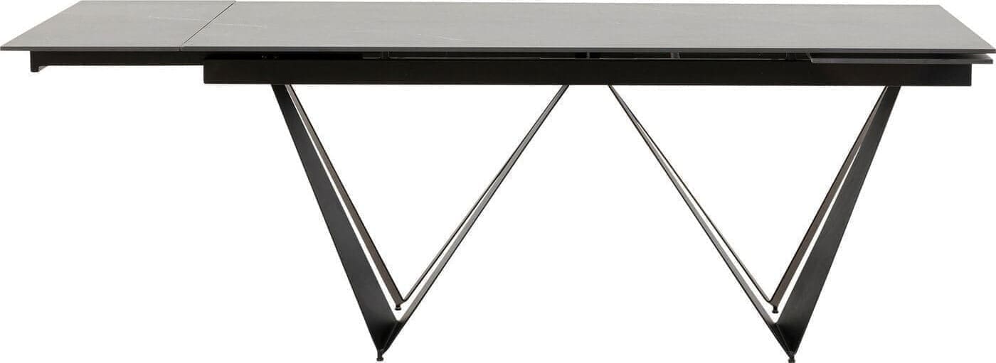 Uitschuiftafel Sandra 180(40+40)x90cm Kare Design Uitschuiftafel 86630