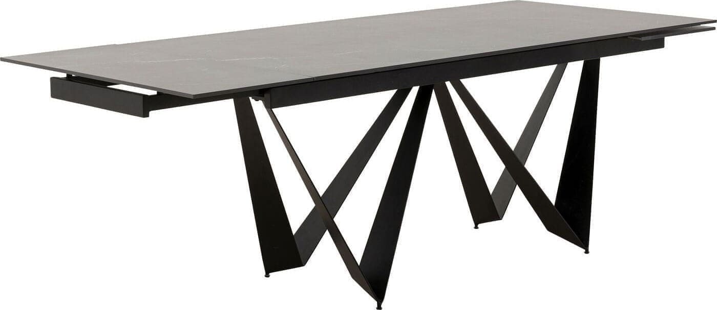 Uitschuiftafel Sandra 180(40+40)x90cm Kare Design Uitschuiftafel 86630