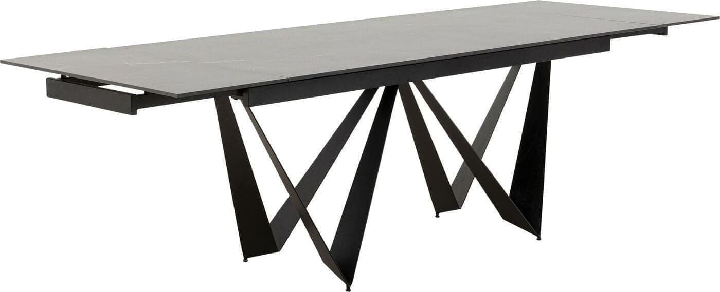 Uitschuiftafel Sandra 180(40+40)x90cm Kare Design Uitschuiftafel 86630