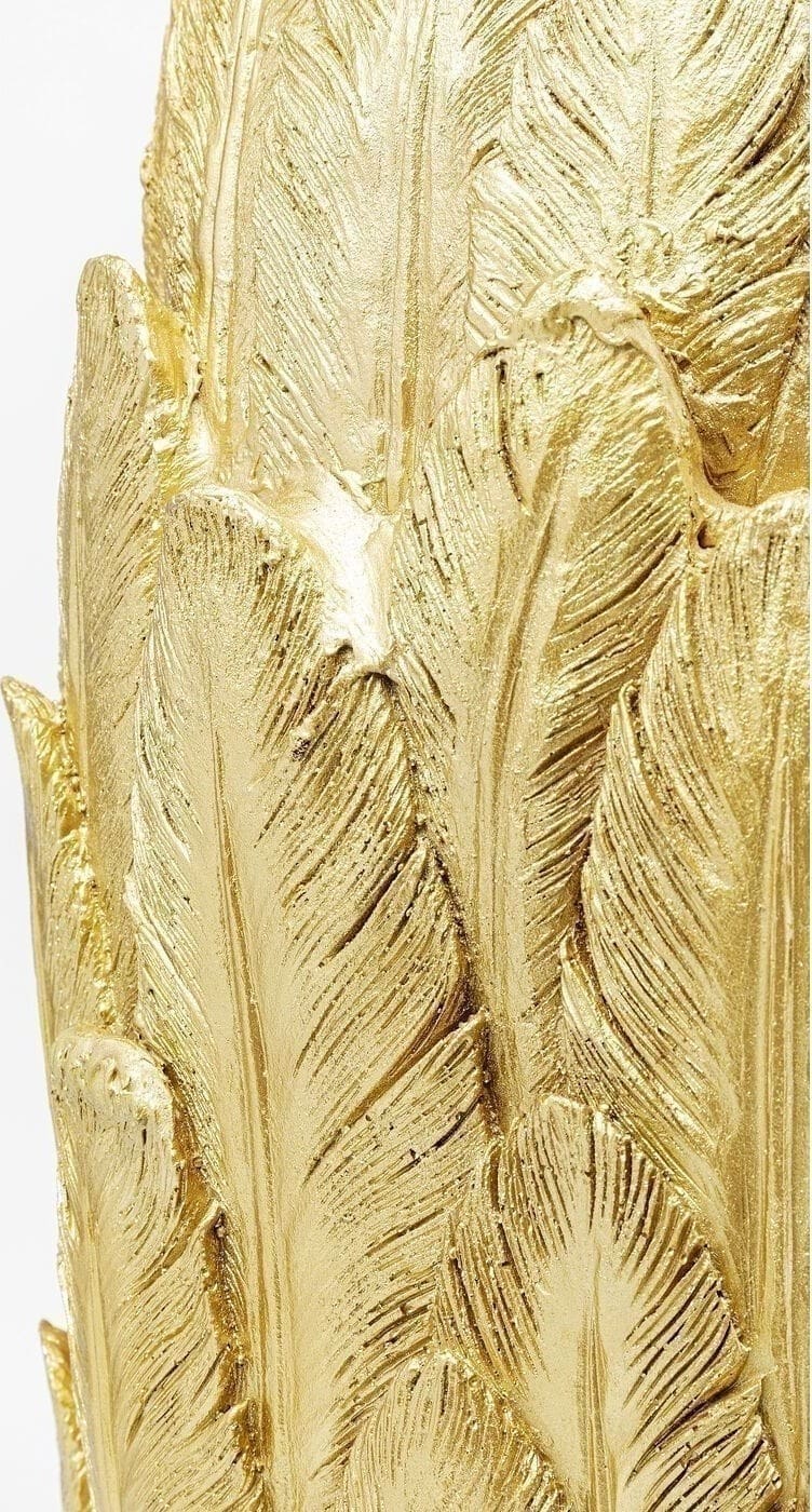 Vaas Feathers Gold 91 Kare Design Vaas 51560