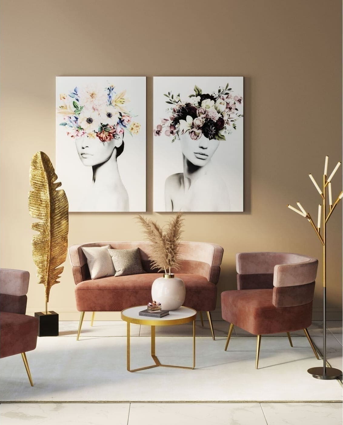 Vloerkleed Cosy Classic Cream 200x300cm Kare Design Vloerkleed 53219