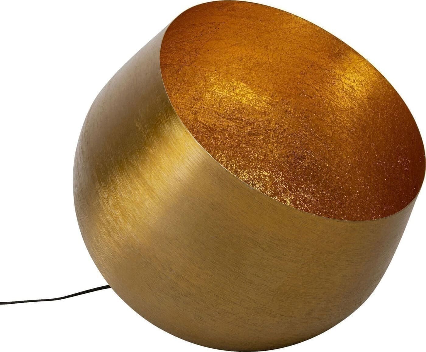 Vloerlamp Apollon Smooth Gold Ø50cm Kare Design Vloerlamp 54318