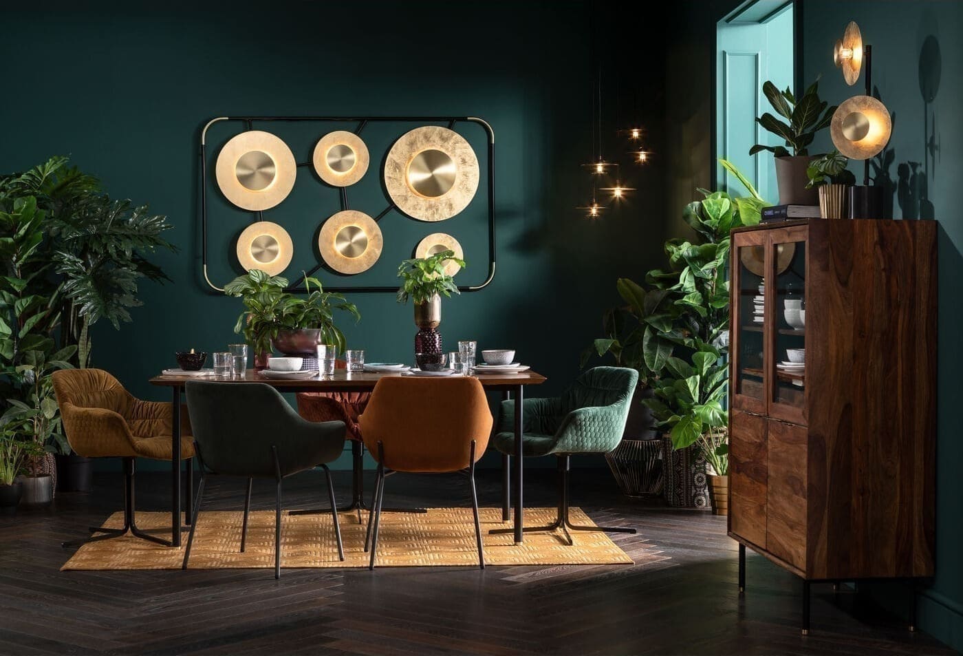 Wandlamp Disc 6light Kare Design Wandlamp 52524