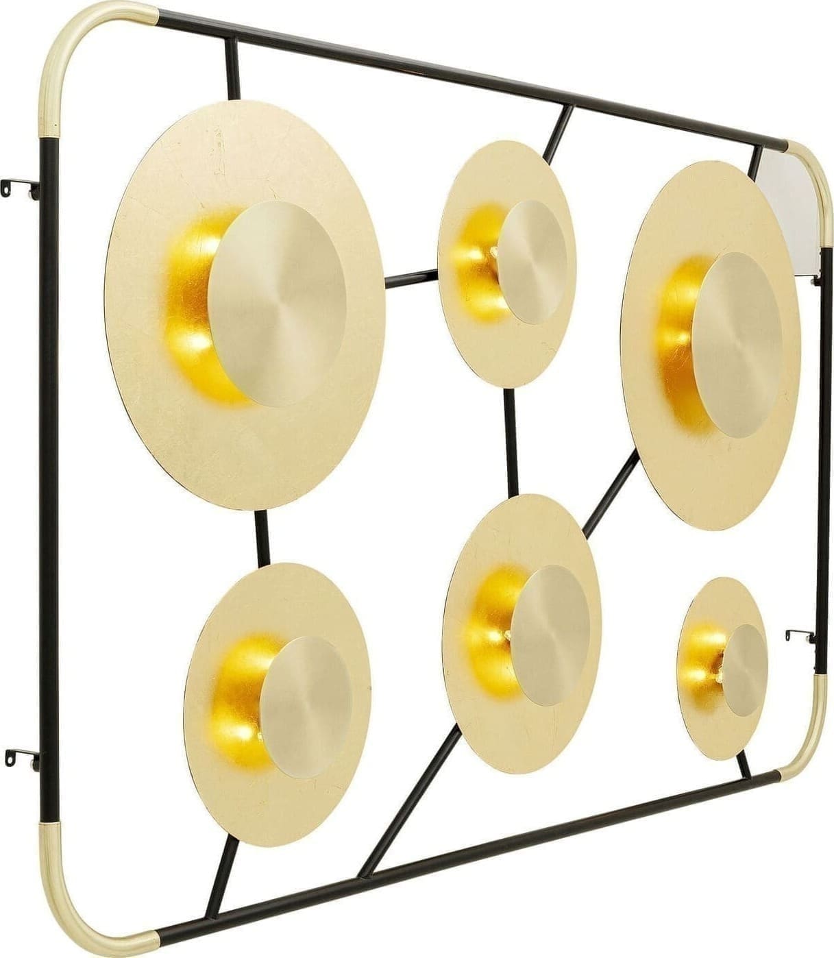 Wandlamp Disc 6light Kare Design Wandlamp 52524