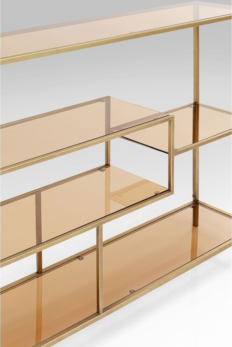 Wandplank Loft Gold 115x100cm Kare Design Wandplank 85486