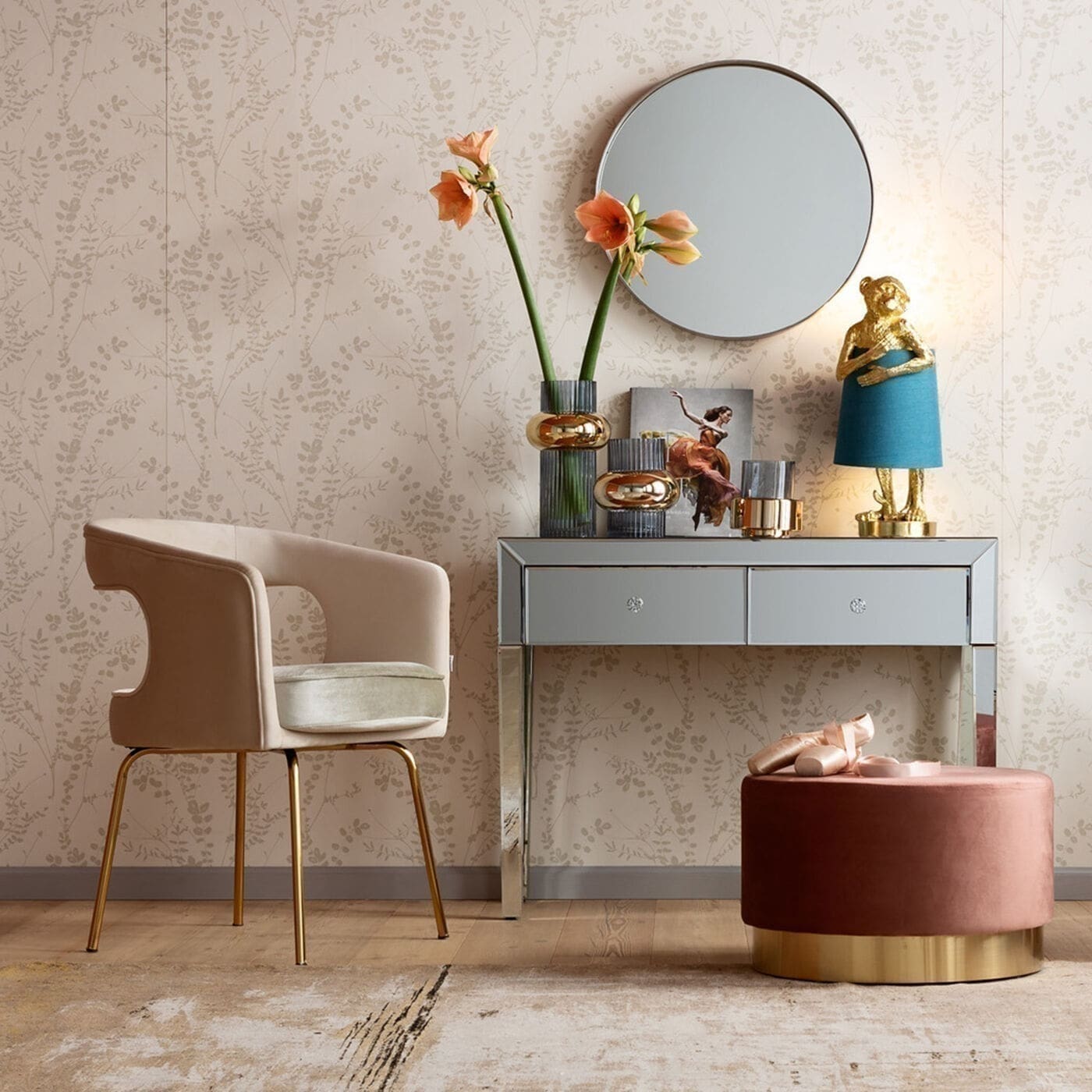 Wandtafel Luxury Kare Design Wandtafel 82233