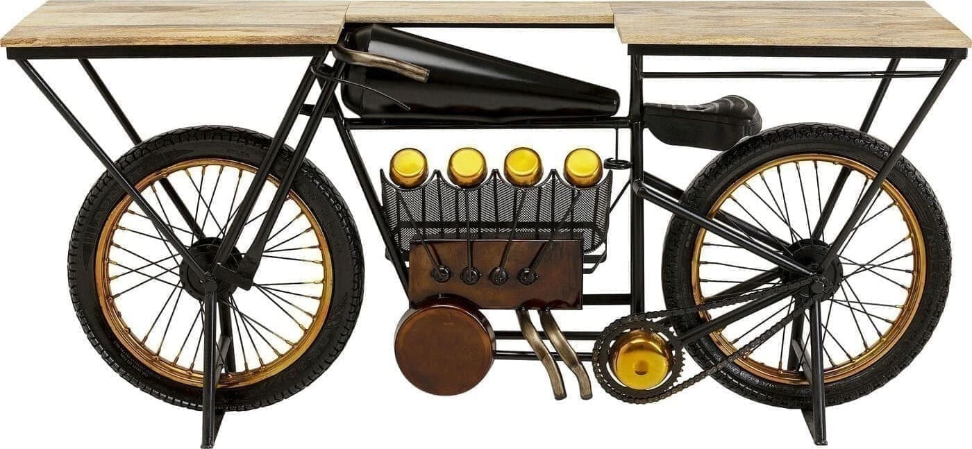 Wandtafel Motorbike Black Kare Design Wandtafel 84538