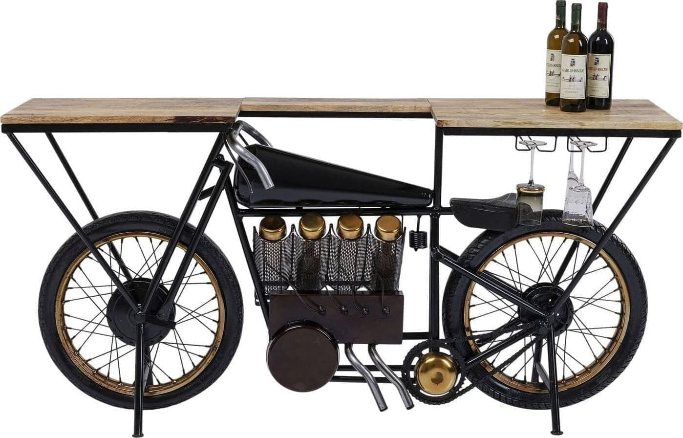 Wandtafel Motorbike Black Kare Design Wandtafel 84538
