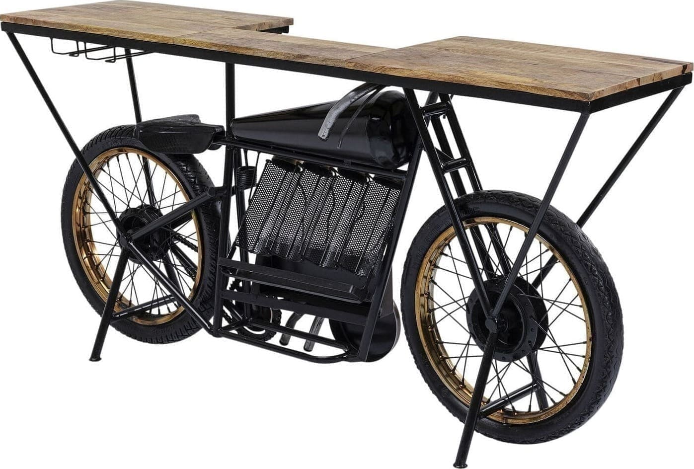 Wandtafel Motorbike Black Kare Design Wandtafel 84538