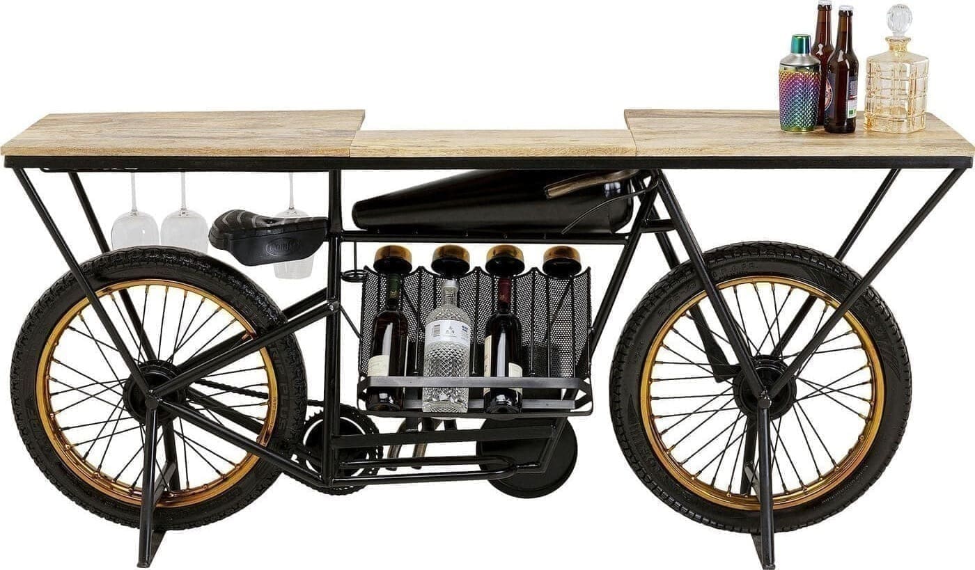 Wandtafel Motorbike Black Kare Design Wandtafel 84538