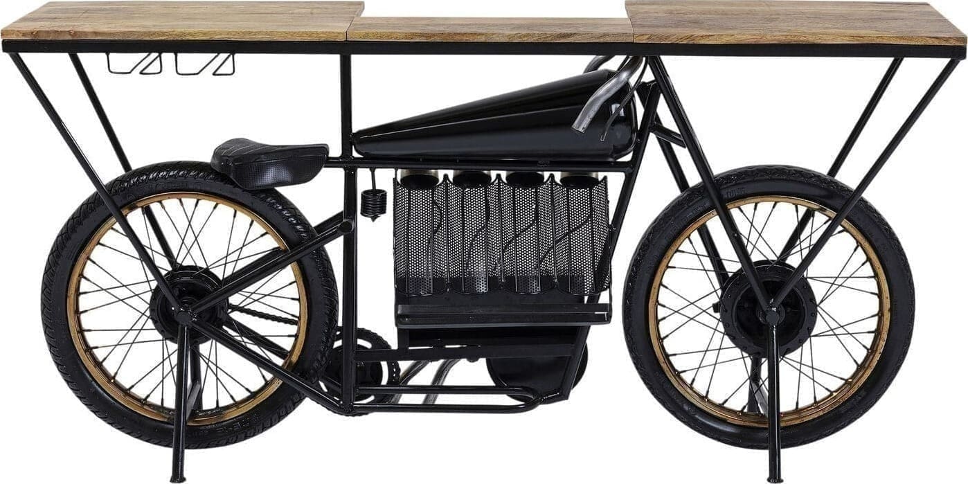 Wandtafel Motorbike Black Kare Design Wandtafel 84538