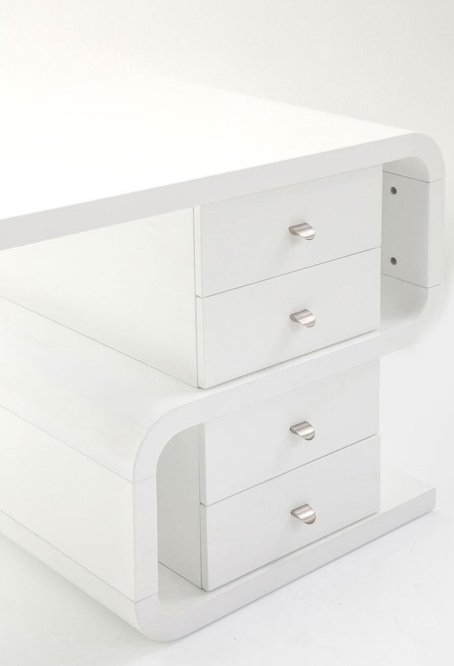 White Club Bureau Snake 150x70cm Kare Design Bureau 75193