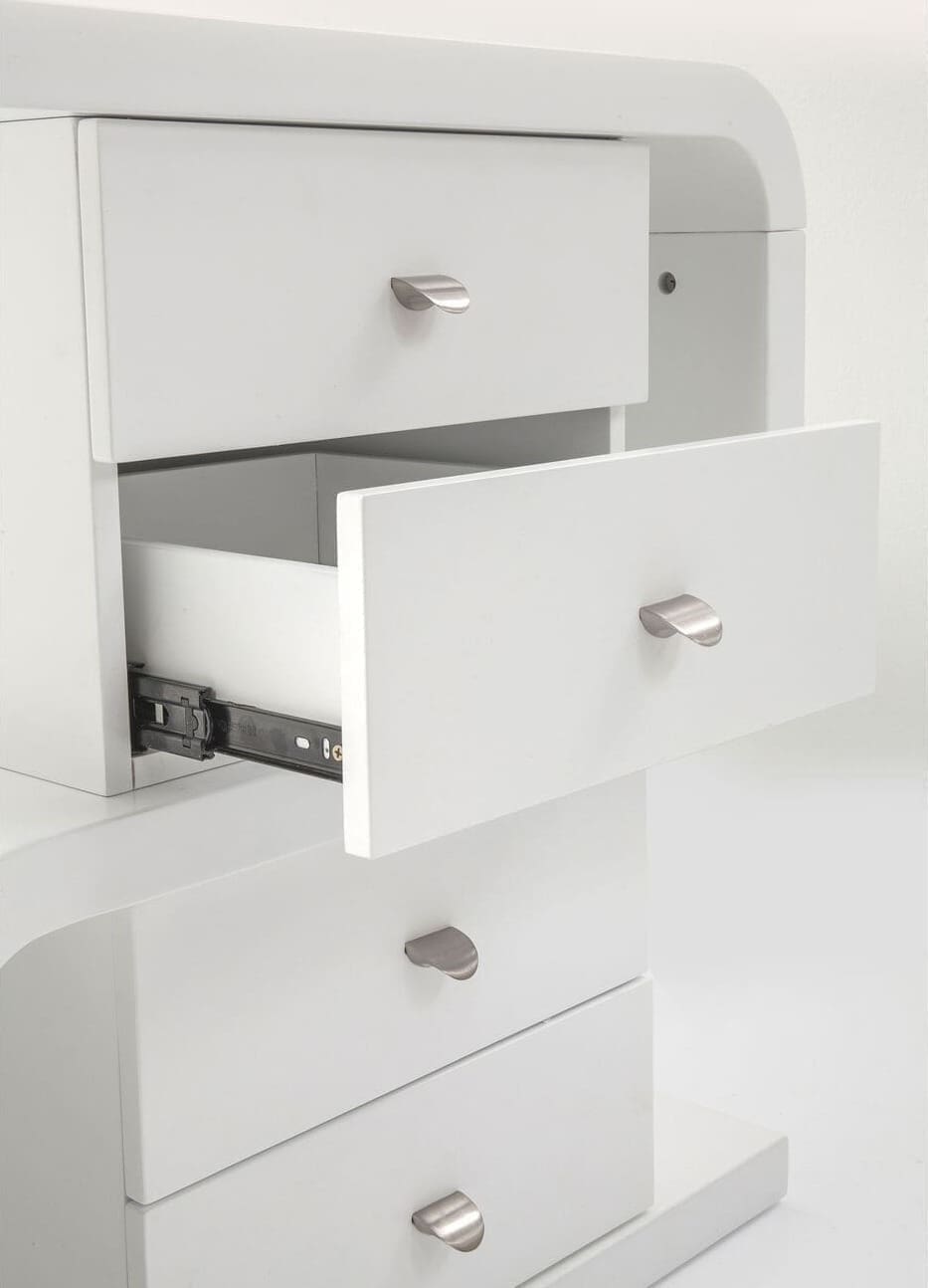 White Club Bureau Snake 150x70cm Kare Design Bureau 75193