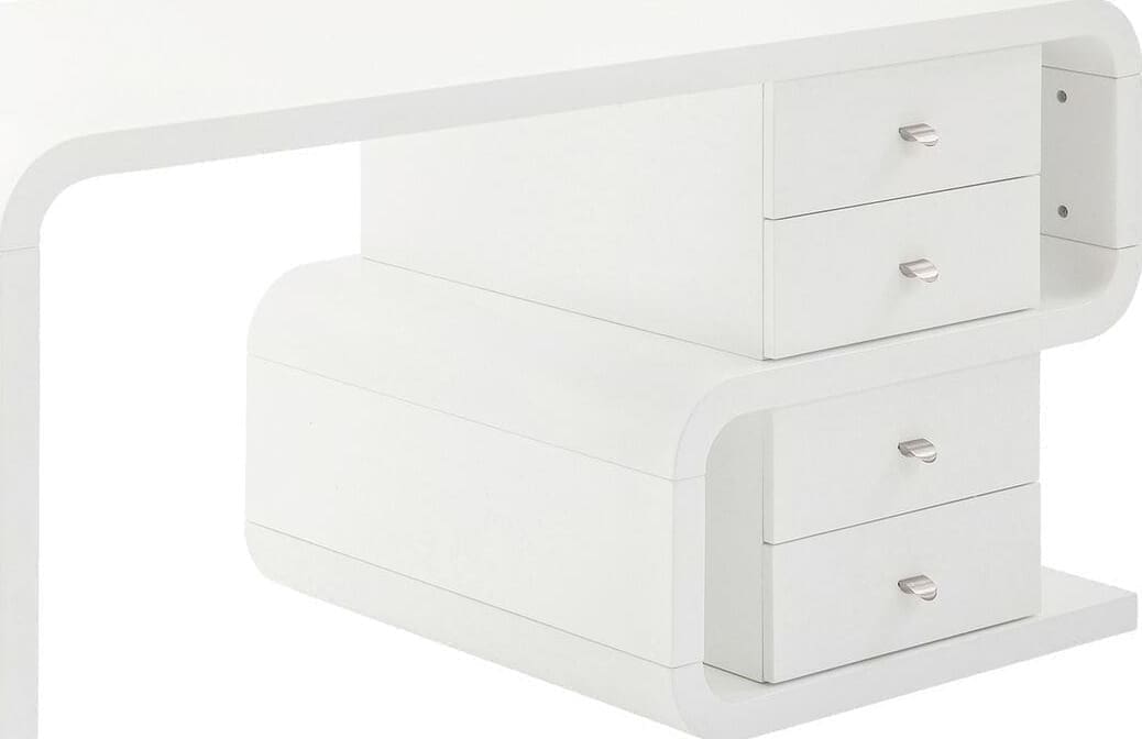 White Club Bureau Snake 150x70cm Kare Design Bureau 75193