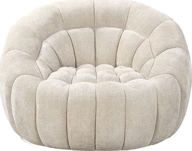 LABEL51 Fauteuil Cloud - Naturel - Elite Naturel Fauteuil