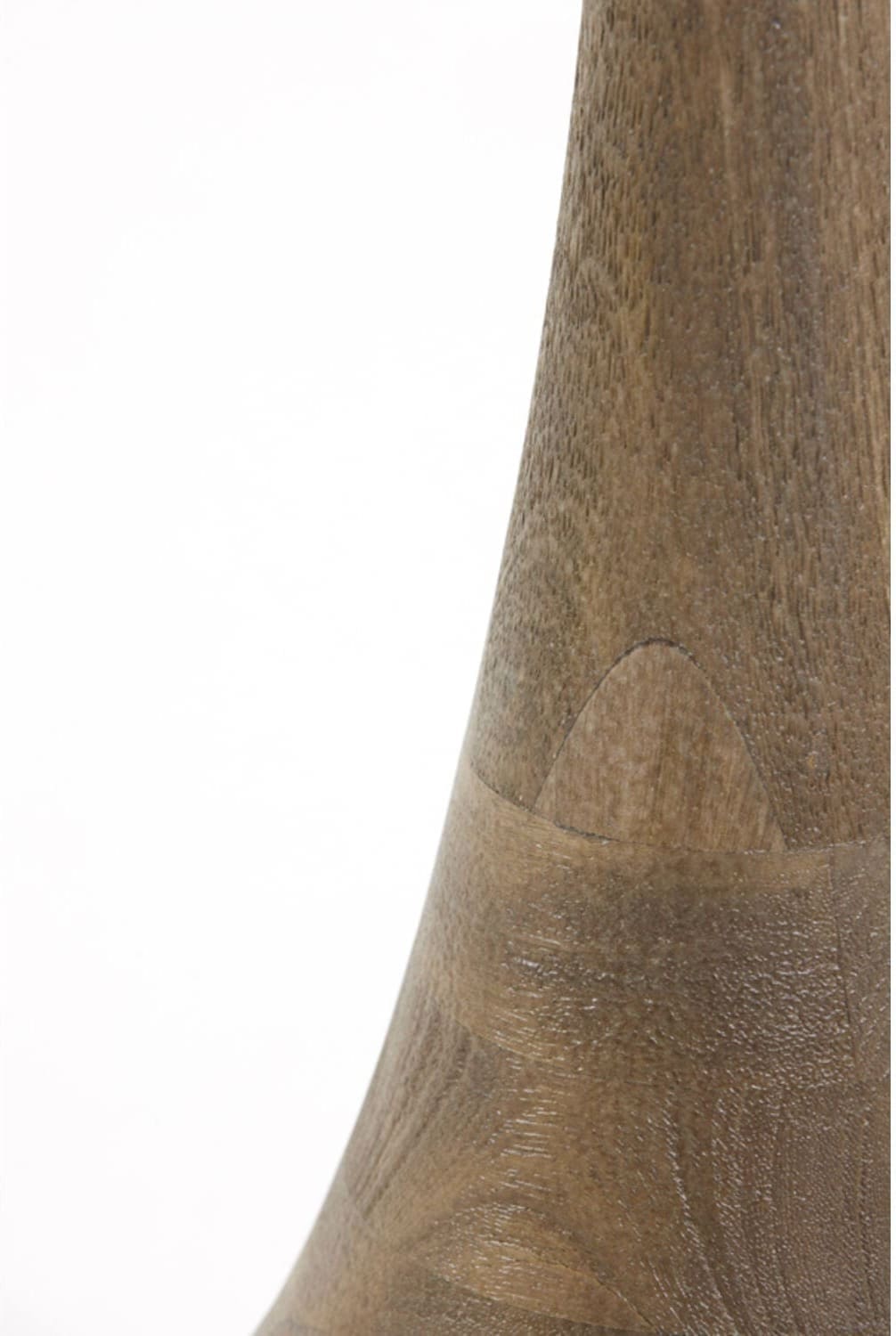 Vloerlamp Nicolo - Hout Mat Bruin Light & Living Vloerlamp 7038564