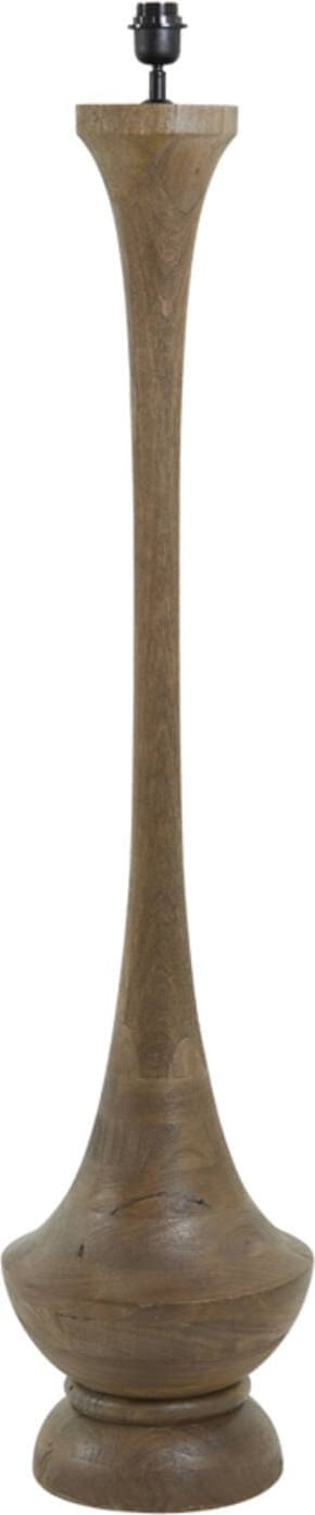 Vloerlamp Nicolo - Hout Mat Bruin Light & Living Vloerlamp 7038564