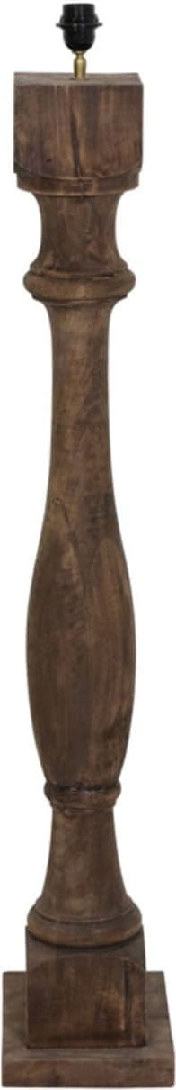 Vloerlamp Robbia - Hout Donker Bruin Light & Living Vloerlamp 7027883