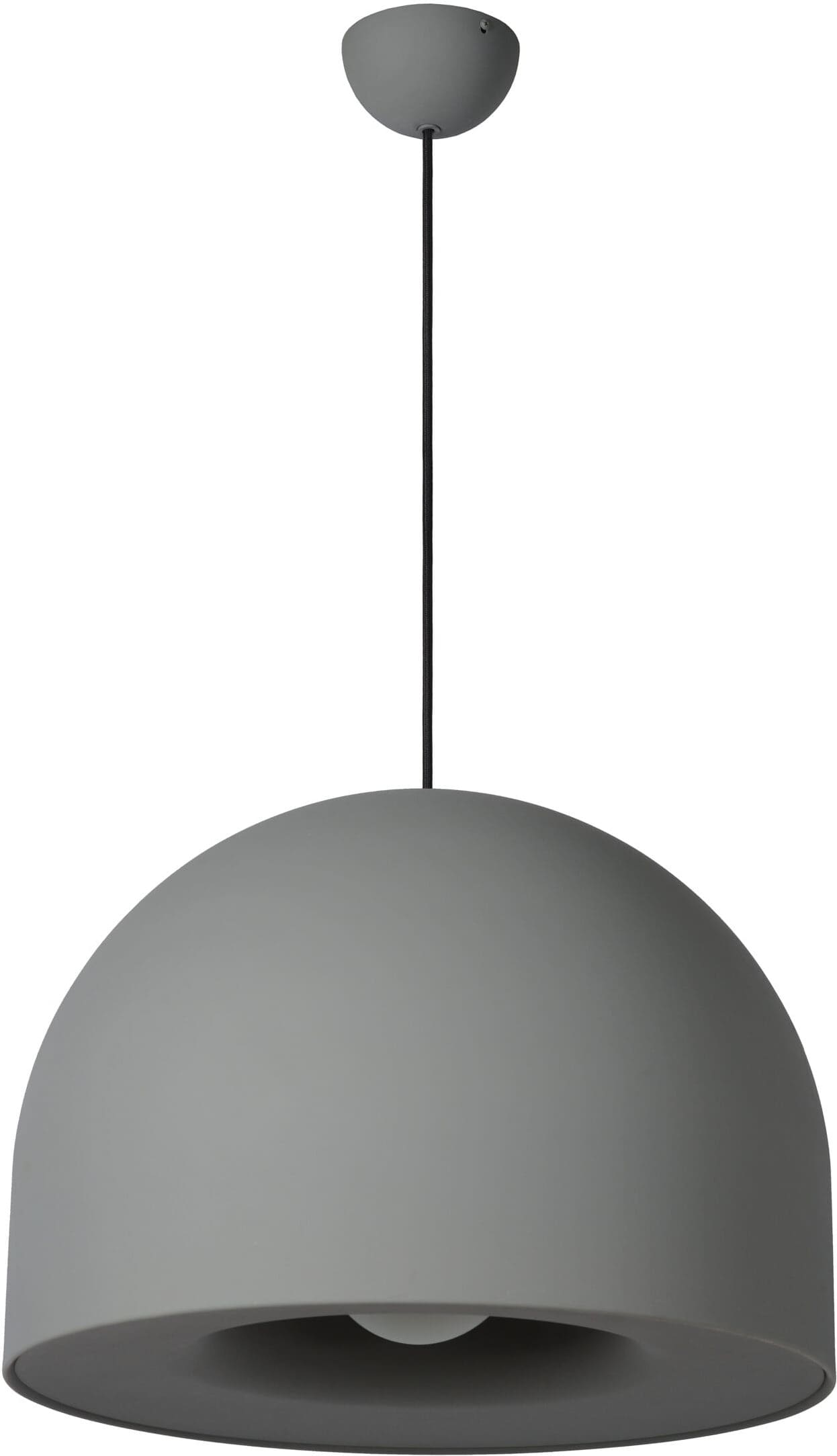 AKRON Hanglamp Ø50 cm 1xE27 - Grijs Lucide Hanglamp 20421/01/36