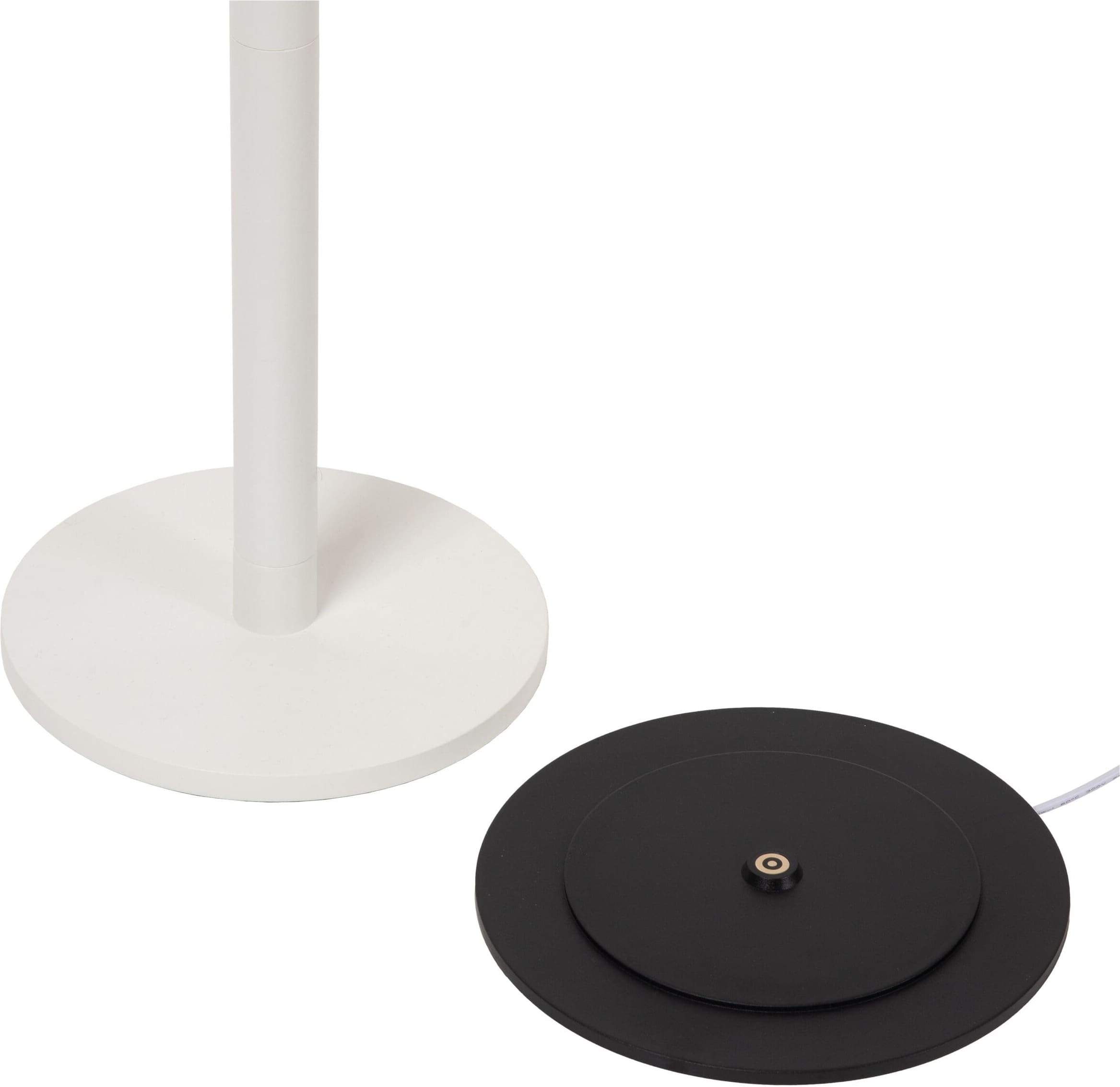 ANTRIM Oplaadbare Leeslamp Binnen/Buiten Accu/Batterij LED Dimb. 1x2,2W 2700K IP54 Met Draadloos Oplaadstation - Wit Lucide Vloerlmp 27703/02/31