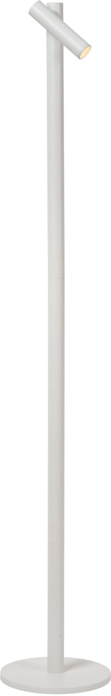 ANTRIM Oplaadbare Leeslamp Binnen/Buiten Accu/Batterij LED Dimb. 1x2,2W 2700K IP54 Met Draadloos Oplaadstation - Wit Lucide Vloerlmp 27703/02/31